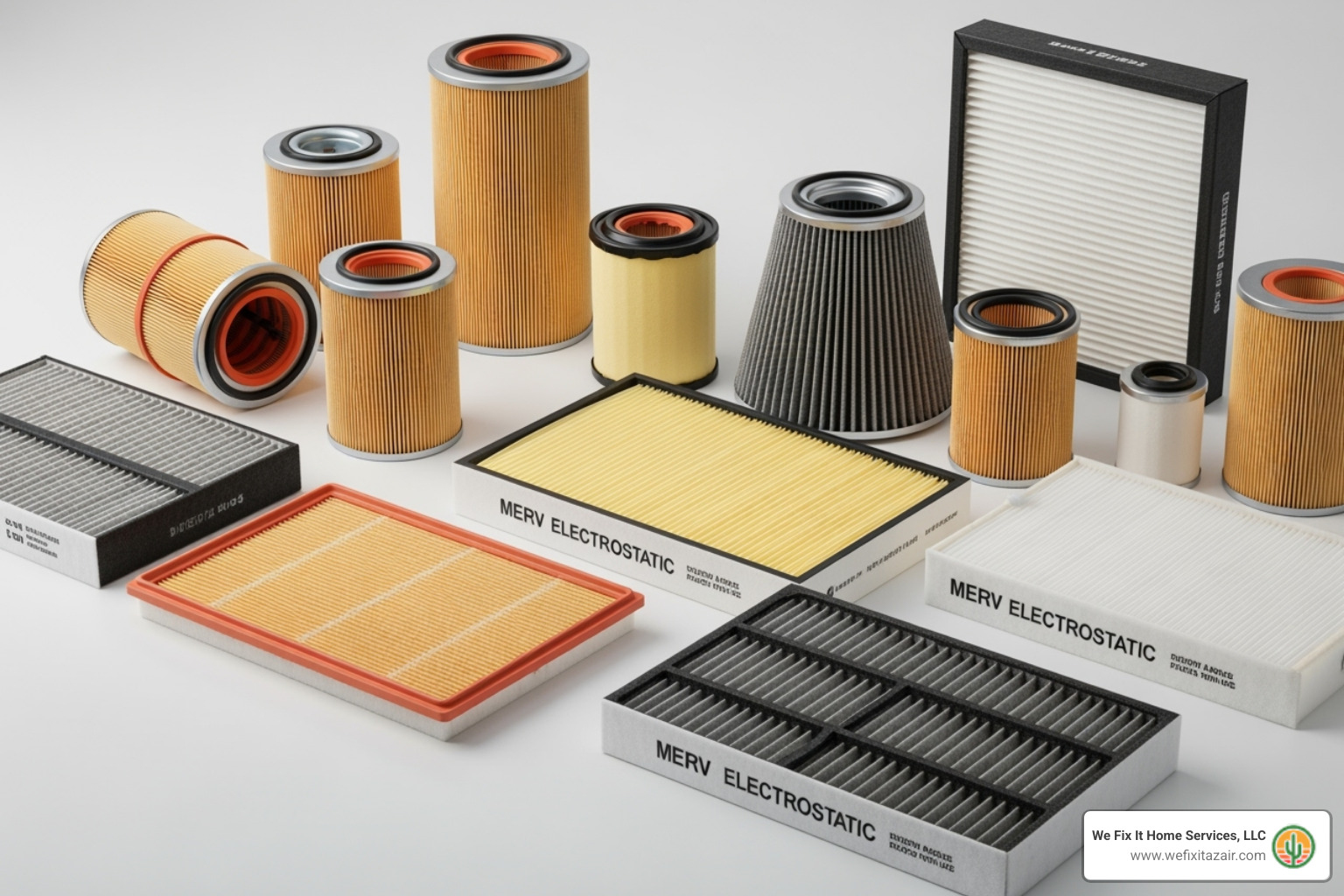 A variety of different air filter types for both home and auto - air filter replacement phoenix az A variety of different air filter types for both home and auto - air filter replacement phoenix az